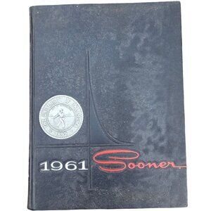 University Of Oklahoma 1961 Sooner Yearbook Volume 57 OU College Collectible